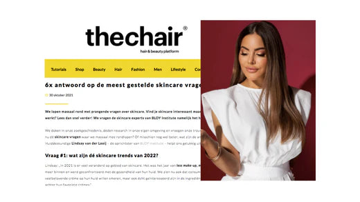 The Chair: 6x antwoord op de meest gestelde skincare vragen